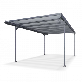 ABRI DE JARDIN MÉTAL ANTHRACITE YARDMASTER - 7,21 M²