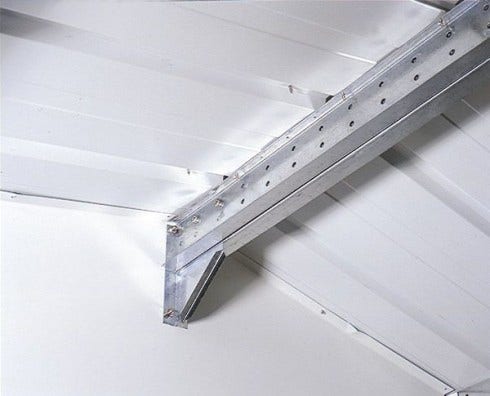 Abri de jardin métal gris Yardmaster 8,12 m² + kit d'ancrage – Image 6