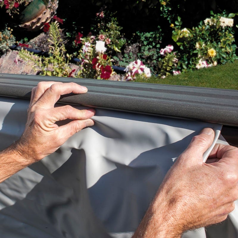 Piscine ovale composite 5,24 m x 3,86 m x 1,24 m Filtration à sable – Image 10