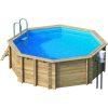 Piscine hors sol bois octogonale Diam 3,79 x 1,2 m TROPIC