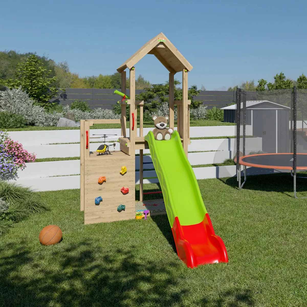 Tour de jeux bois AGILE XPLORER - 6 enfants – Image 3