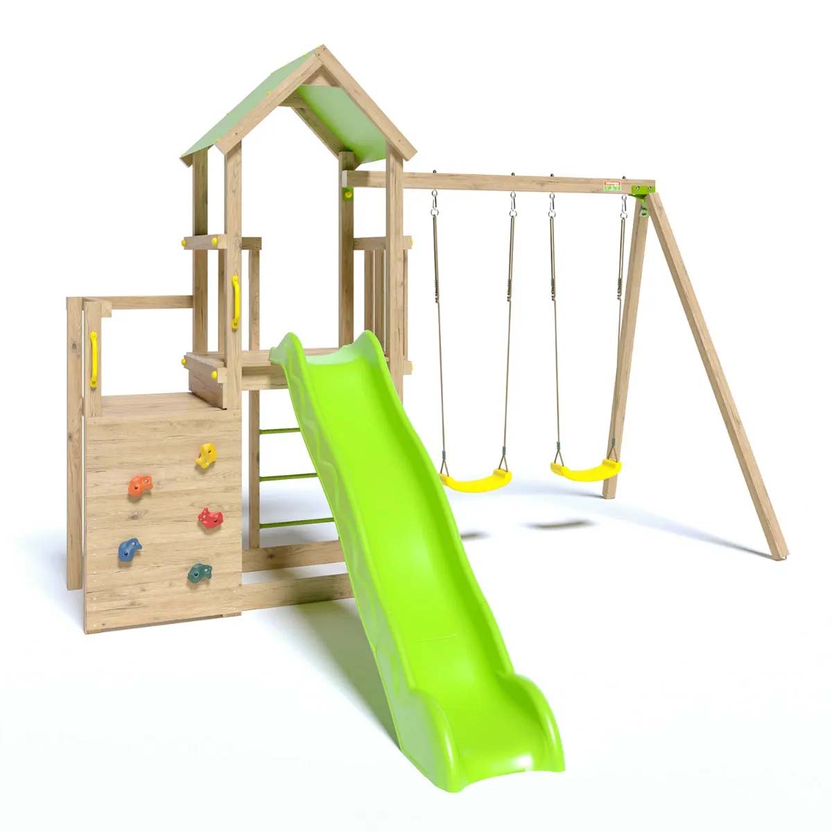 Aire de jeux bois 2,20 m ULTRA XPERIENCE - 8 enfants – Image 2